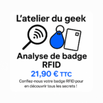 Analyse badge carte RFID